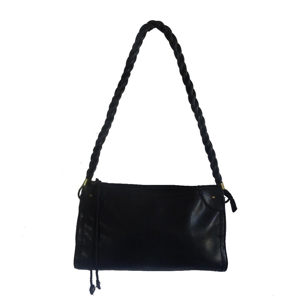 Relic Purse Black Twisted Handles